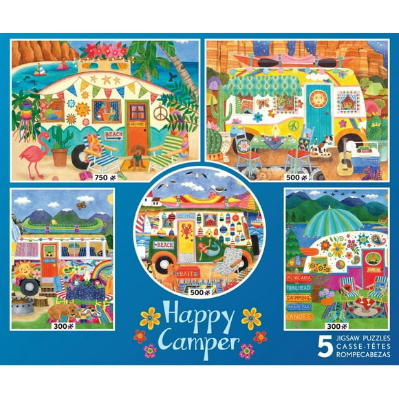 STEPHEN PETERSON JONES - HAPPY CAMPER - 5 EN 1 MULTIPACK