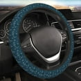 thumbnail image 3 of Lsque Rose Flowers Ultra Soft Car Steering Wheel Cover for Women, Standard 15 inch Size for Truck Van SUV Auto, 3 of 8