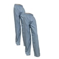 thumbnail image 1 of Men's Surgical Scrubs Pants, Light Blue/Navy Blue Surgeon Nurse Hospital Bottoms, 1 of 1