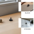 thumbnail image 3 of SOPOTUTU 50Pcs Black Computer Case Thumb Screws Quick Installation Hand Twisted Knurled Hardware Fastener, 3 of 7