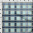 thumbnail image 3 of oneOone Organic Cotton Poplin Twill Fabric Madras Check Print Fabric BTY 42 Inch Wide, 3 of 4