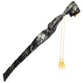 thumbnail image 4 of Bolsa de tela de seda para espadas, bolsa japonesa para wakizashi, bolsa vintage para llevar espadas con borlas., 4 of 7