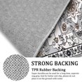 thumbnail image 4 of TECHVIDA 2'x8' Hallway Runner Rug Boho,Non Slip Machine Washable Rugs for Hallway Kitchen,Grayish Brown, 4 of 10