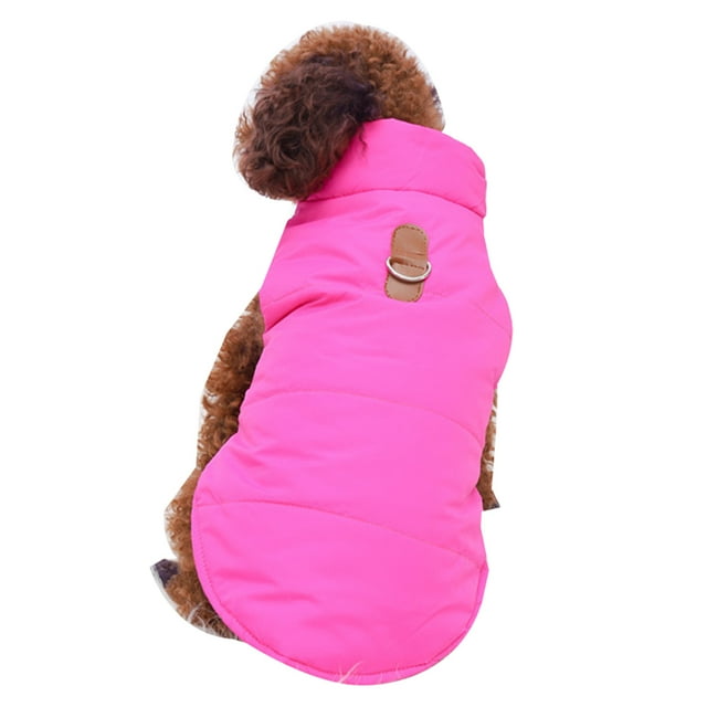 Dog Coat,Warm Dog Jacket Winter Coat Paded Dog Fleece Vest Reflective