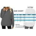 thumbnail image 5 of MOSHU Polar Fleece Sweatshirts for Women Quarter Zip Long Sleeve Tops Pullover Womens Sweatshirts, 5 of 9