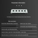 thumbnail image 3 of Silicona Silenciosa Bluetooth Programación Personalizada Macro Teclado Macropad de 5 Teclas Copiar Pegar Teclado USB, Bluetooth+USB+Inalámbrico, 3 of 5