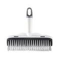 thumbnail image 6 of Hvmvliv Upgraded 2-in-1 Floor Scrub Brush with Stiff Bristles for Efficacious Cleaning on Deck, Bathroom, Tub, Tile, and Grout - Detachable Head Design for Easy Maintenance and Extended Reach White, 6 of 6