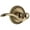 Gold, variant on Grandeur Bellagio Door Lever with Soleil Rosette