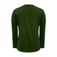 thumbnail image 6 of EchfiProm Long Sleeve Tops for Women Army Green Fall T-Shirts Basic Crew Neck Pullover Solid Ladies, 6 of 8