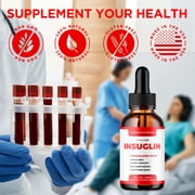 Insuglin Advanced Formula Drops Blood Balance Support Supplement 30 Servings
