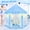 05-Frozen Tent with Snowflake Lights, variant on EVOIONOS Princess Tent for Girls Age 4-7, Princess Tent with Star Lights, Kids Play Tent for Girls Indoor, Princess Castle Playhouse Tent for Toddlers, Purple Princess Toy Tent 55x53 inch