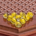 thumbnail image 4 of Wooden Chinese Checkers Board Game Set with Colorful Glass Marbles - 13.6 Inches, 4 of 9