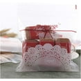 thumbnail image 3 of Lace Bows-100pcs 14*14cm Plastic Bag Cellophane Packaging Bag Cookie Candy Beads Jewelry Gift, 3 of 5