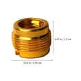 thumbnail image 3 of 10pcs Mic Stand Adapter Replacement Mic Thread Adapter 3/8 Female to 5/8 Male Adapter, 3 of 8