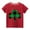 A01-Red, variant on POTETI Girls St Pattys Day Shirts Shamrock Cotton Short Sleeve Crew Neck Shirt Tops,3-10 Years