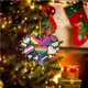 thumbnail image 5 of Colgante De Madera De Navidad Con Patrones Exquisitos Decoración De Árbol Muñeco De Nieve De Madera Decoraciones Navideñas Montadas Para Colgar Para La Decoración De La Fiesta En El Hogar 6Pcs Cateissary HA015219-00, 5 of 7