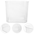 thumbnail image 1 of HONMEET 1Set Small Fish Tank for Pet Lovers Durable Material 12.4X11X5.5in, 1 of 8