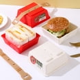 thumbnail image 4 of YAOMOBB Étui à Hamburger à Clipser Boîte à Sandwich Grande Capacité Qualité Alimentaire Contenant Portable pour Usage Quotidien, 4 of 5
