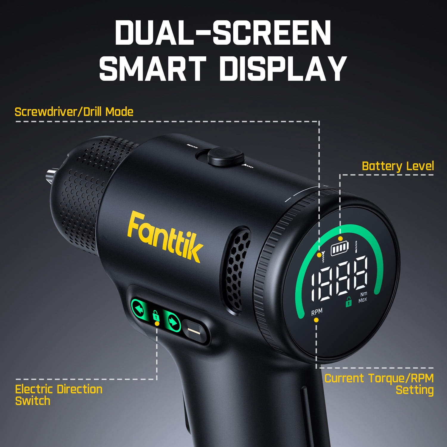 Fanttik K2 PRO Cordless Drill
