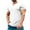 White, variant on yillto Mens Muscle Tee Short Sleeve Workout Gym Shirts V Neck Casual Tops Summer Casual Exercise T Shirts