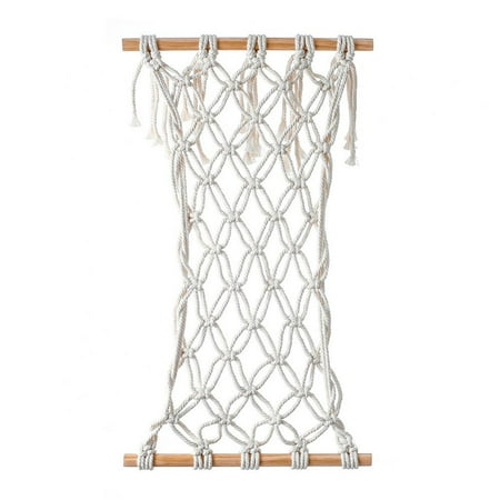 

KARLSITEK Fruit Hammock for Kitchen Macrame Fruit Hammock Under Cabinet Under Cabinet Fruit and Veggie Hammock for Fresh Fruits and Vegetables