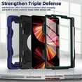 thumbnail image 4 of Timoom for iPad Air 5th Generation Case 2022 / 4th Gen 2020 10.9 in with Screen Protector for Kids[15ft Drop Protection] iPad Pro 11 Case 4th 3rd 2nd 1st Gen (2022 2021 2020 2018) with 360 Stand, 4 of 6
