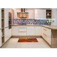 thumbnail image 6 of Ahgly Company Machine Washable Indoor Rectangle Transitional Red Area Rugs, 2' x 3', 6 of 7