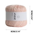 thumbnail image 3 of CUITING Fil à Crochet Taille 20 pour Tricot à la Main 100 % Coton (Rose), 3 of 6