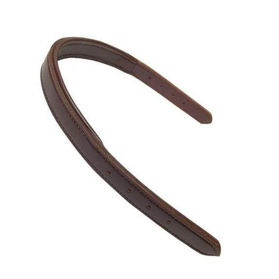 Jacks 1454-BR Padded Leather Halter Crown Strap, Brown