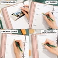 thumbnail image 2 of Clever Fox Weekly Planner Binder &acirc; Goal Setting Planner for Time Management & Weekly Tasks &acirc; Work & Life Organizer with, 2 of 6