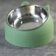 thumbnail image 4 of Alimentador para Animales de 3 Unidades, Plato Individual para Perros y Gatos verde y rosa y negro, 4 of 9
