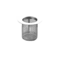 thumbnail image 2 of Sink Drain Strainer, Clearance, Shower Drain Hair Catcher - Drop-in Stainless Steel Mesh Hair Catcher, Reusable Anti-Clog Sink Filter for Bathroom Sink/Shower/Tub(A), 2 of 9