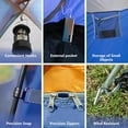 thumbnail image 4 of 2-12 Person Tents for Camping Waterproof, Backpack Double Layer Tents, Perfect Picnics, Fishing and Backyard Camping, 4 of 8