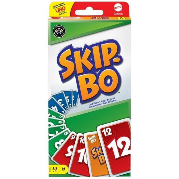 Juego de Cartas MATTEL Skip Bo Multicolor