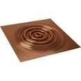 thumbnail image 6 of 19 5/8"W x 19 5/8"H Shallows EnduraWall Decorative 3D Wall Panel, Bright Coat Copper (Covers 2.67 Sq. Ft.), 6 of 6