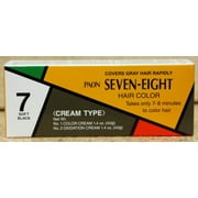 Paon Seven-Eight Permanent Hair Color 7 Soft Black by Paon Seven-Eight Hair Color 7 soft Black