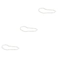 thumbnail image 3 of Collar de perlas vintage Qarigey para mujer blanco 45 cm, 3 of 6