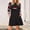 Black 3, variant on BLTIBY Christmas Sweatshirt Dress for Women 2024 Xmas Print Winter Fall Round Neck Soft Casual Long Sleeve Fashion Pullover Dresses Outfit with Pockets Trendy Black L