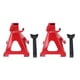 thumbnail image 2 of Juego De Soporte Para Gato Para Automóvil, Soporte Para Gato Con Trinquete De Buena Estabilidad, Soporte De Carga De 6 Toneladas Para Automóviles, SUV, Camionetas Ligeras, 2 of 7