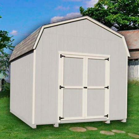 Little Cottage 16 x 12 ft. Value Gambrel Barn Precut Storage Shed - 6 ft. Barn