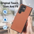 thumbnail image 5 of For Samsung Galaxy S23 Ultra 5G Carbon Fiber Texture Leather Back Cover Phone Case For Samsung Galaxy S23 Ultra 5G, 5 of 6