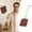 1 Pack Brown Leather, variant on DUOYOU Black Leather Fly Swatter Heavy Duty Manual Flyswatter with Wood Handle for Indoor Outdoor Home Fly Control