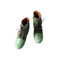 thumbnail image 5 of TMA EYES Polka Dot Leather Women Boots with Moccasin Hand Stitching, 5 of 6