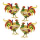 thumbnail image 1 of IDEANATEGRATE 4Ud De Servilleta En Hierro Multicolor Con Detalles Artesanales Para Y Fiesta, 1 of 7