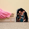 thumbnail image 3 of Realistic 3D Mouse Hole Wall Sticker - Mouse Hole Wall Stickers Home Decor - Mouse in a Hole 3D Wall Sticker Fun Art Home Decor, 3 of 5