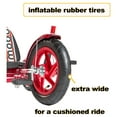 thumbnail image 3 of Mobo Mity Sport Tricycle, Toddler Big Wheel Ride On Trike, 3-5 Years Old, Red, 3 of 12