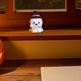 thumbnail image 5 of Clearance Under $1 Cute Resin Sweeping Ghost Figurine with Witch Hat for Halloween, 5 of 5
