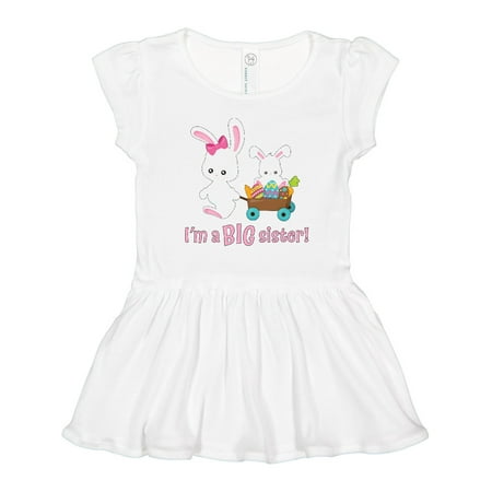 

Inktastic I m a Big Sister! Gift Toddler Girl Dress