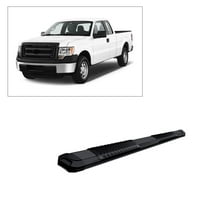 Black Horse Cutlass Running Boards Black Compatible with 2009-2014 Ford F-150-RN-FOF1SC-76-BK