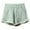Pink, variant on Diufon 3PCS Womens Sports Shorts Elastic High Waist Lounge Shorts Color Block Yoga Shorts with Pockets